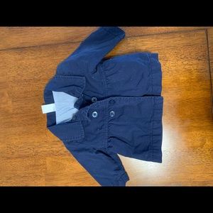 Carters navy jacket 3 months